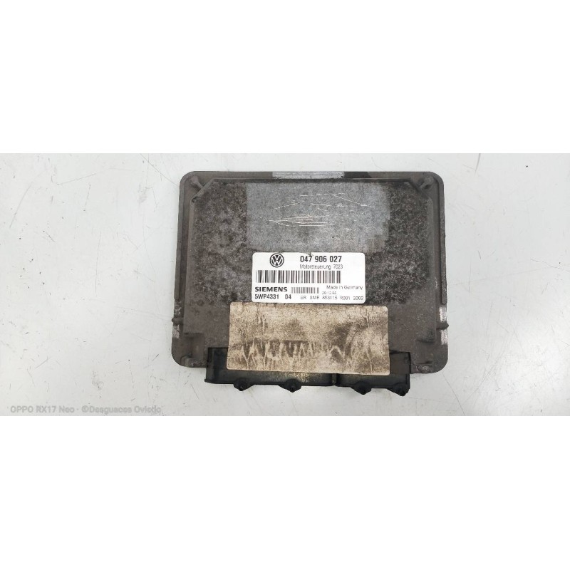 Recambio de centralita motor uce para seat arosa (6h1) stylo referencia OEM IAM 5WP433104 047906027 