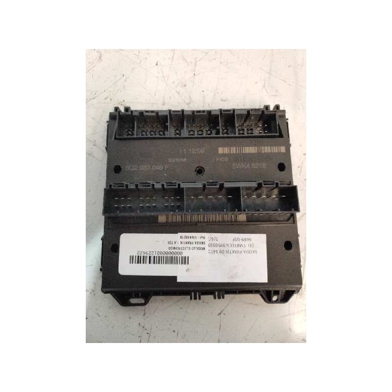 Recambio de modulo electronico para skoda praktik 1.4 tdi referencia OEM IAM 5WK48218 6Q2937049F 