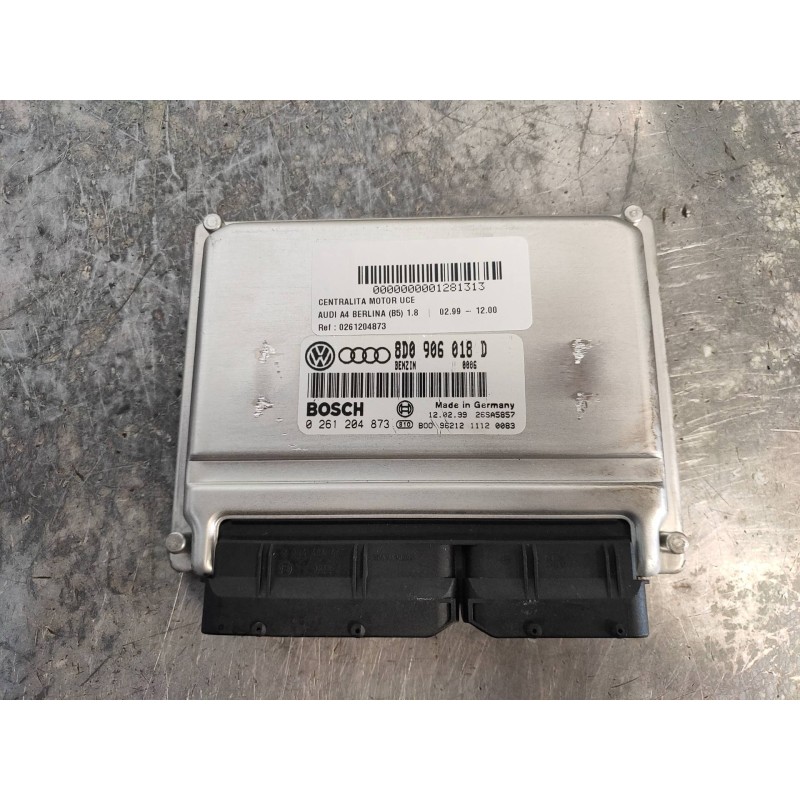 Recambio de centralita motor uce para audi a4 berlina (b5) 1.8 referencia OEM IAM 0261204873 8D0906018D 