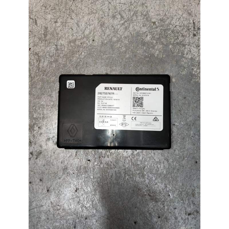 Recambio de modulo electronico para renault zoe limited referencia OEM IAM 282755767R A2C9583741601 