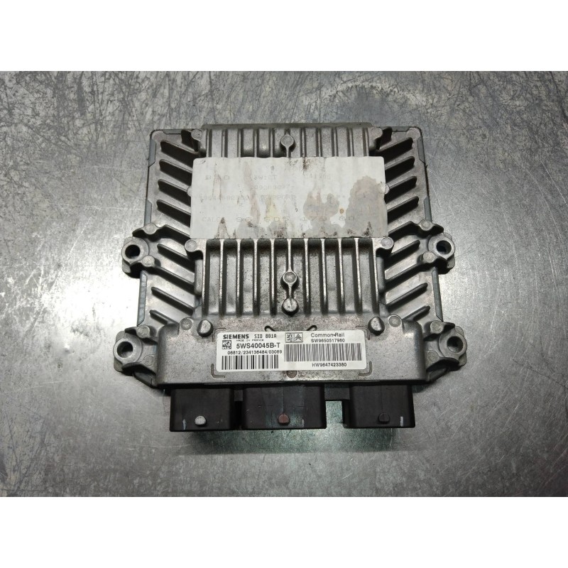 Recambio de centralita motor uce para peugeot 307 (s1) xt referencia OEM IAM 5WS40045BT SW9650517980 HW9647423380 SID801A