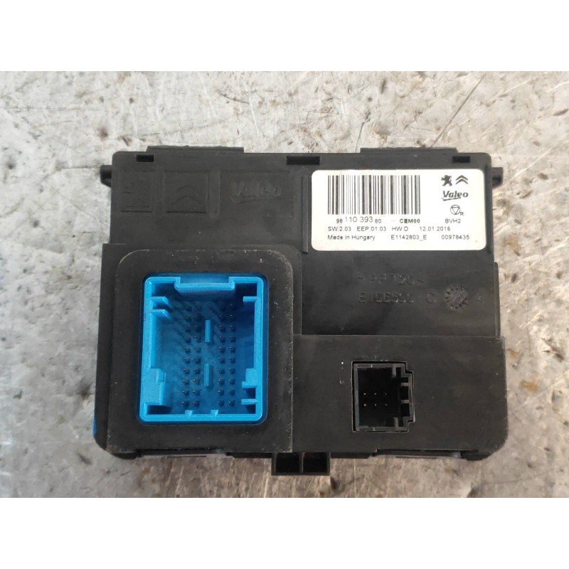 Recambio de modulo electronico para citroen c4 picasso 1.6 blue-hdi fap referencia OEM IAM 9811039380  