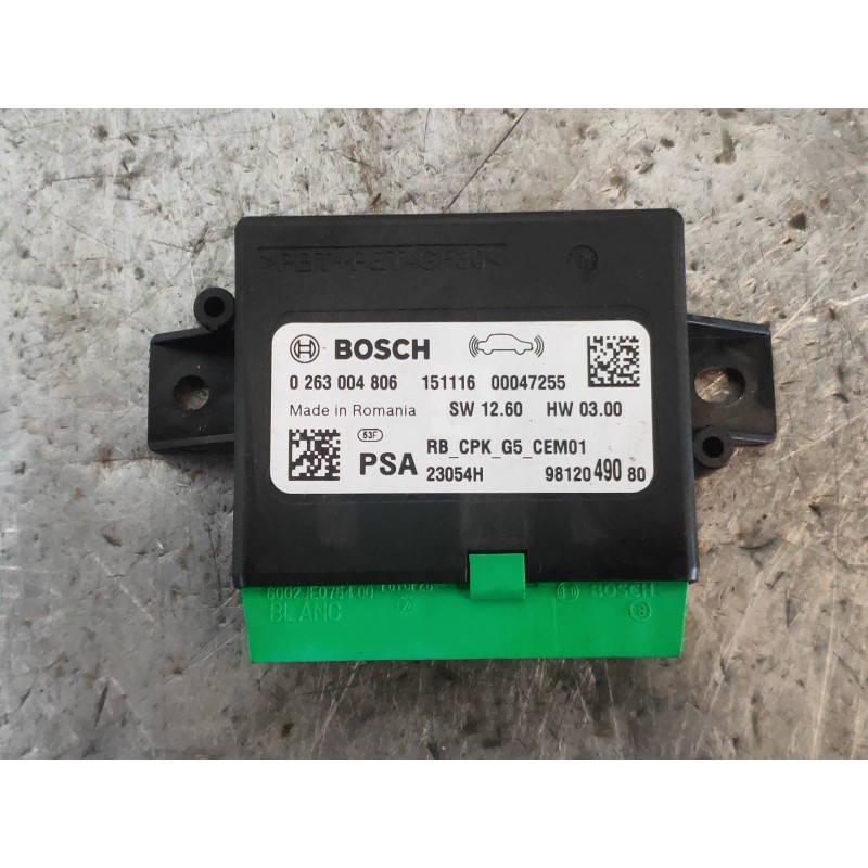 Recambio de modulo electronico para citroen c4 picasso 1.6 blue-hdi fap referencia OEM IAM 0263004806 9812049080 