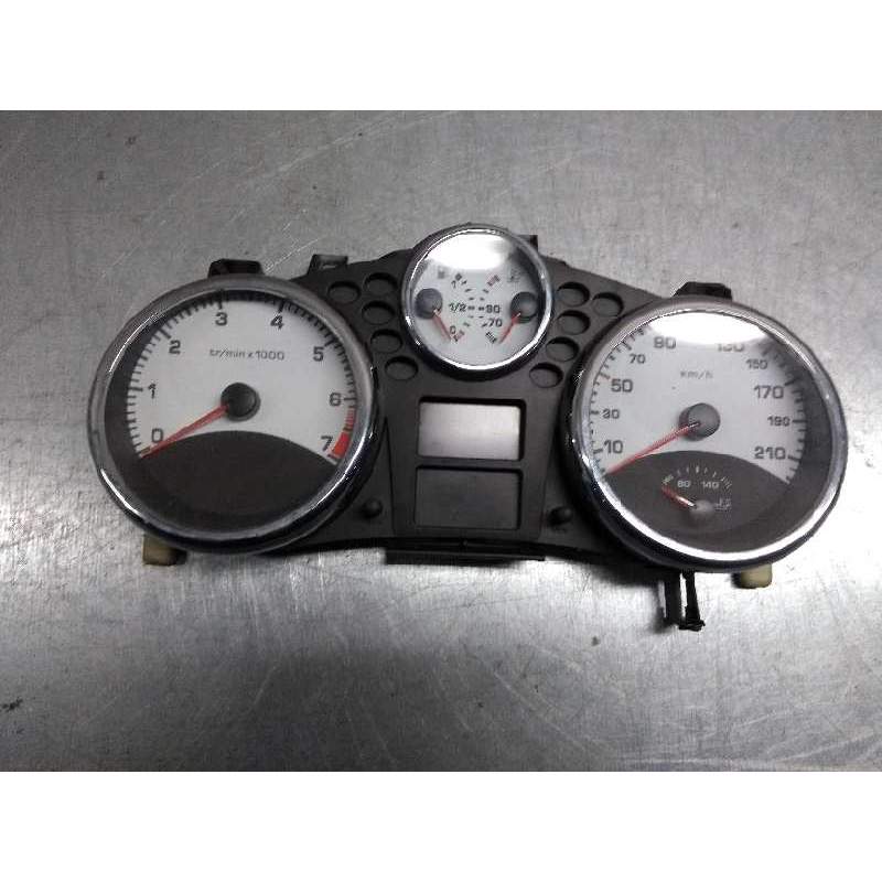 Recambio de cuadro instrumentos para peugeot 207 xs pack referencia OEM IAM 9662904080 16G 2006