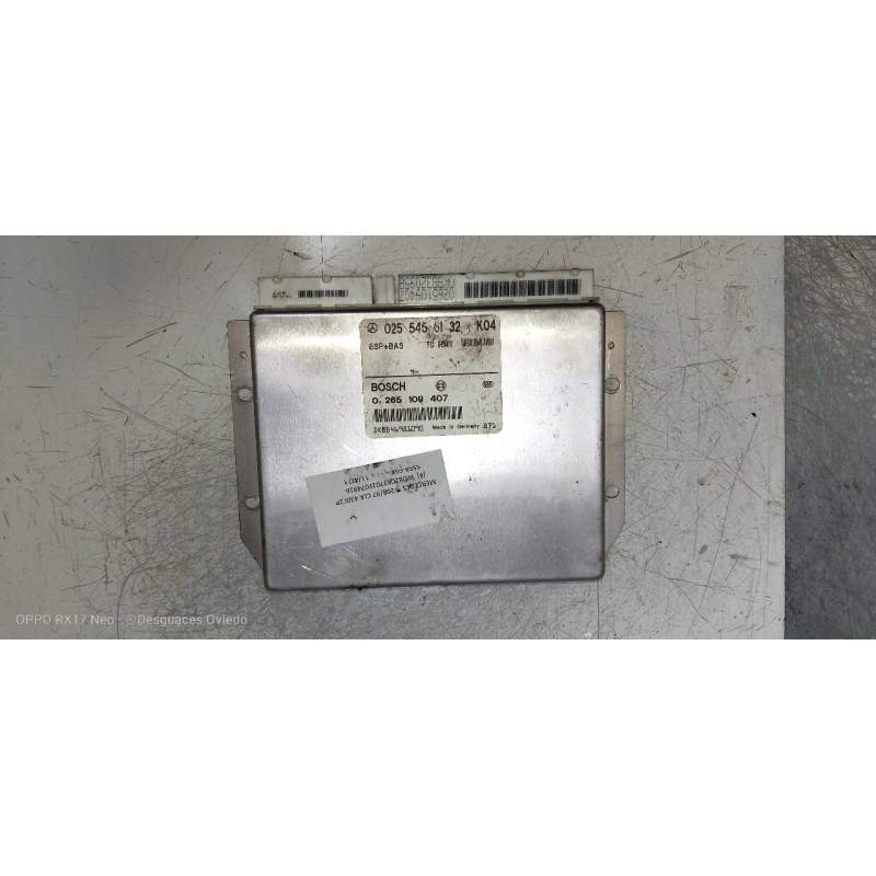 Recambio de centralita abs para mercedes-benz clase clk (w208) coupe 430 (208.370) referencia OEM IAM 0265109407 0255456132 