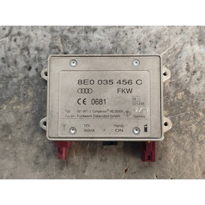 Recambio de modulo electronico para audi a4 berlina (8e) 1.8 t referencia OEM IAM 8E0035456C  