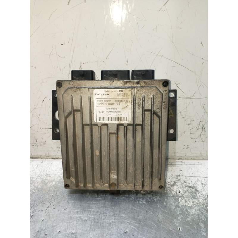 Recambio de centralita motor uce para renault clio ii (bb_, cb_) 1.5 dci (b/cb07) referencia OEM IAM 8200206670 0035861 80925M 2