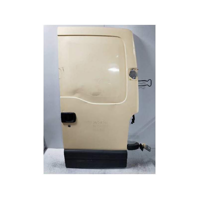 Recambio de puerta trasera derecha para renault master ii phase 2 caja cerrada 2.5 diesel referencia OEM IAM CIEGA  