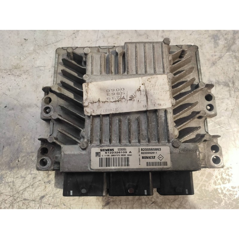 Recambio de centralita motor uce para renault scenic ii authentique referencia OEM IAM S122326109A 8200565863 8200592611 SID301 