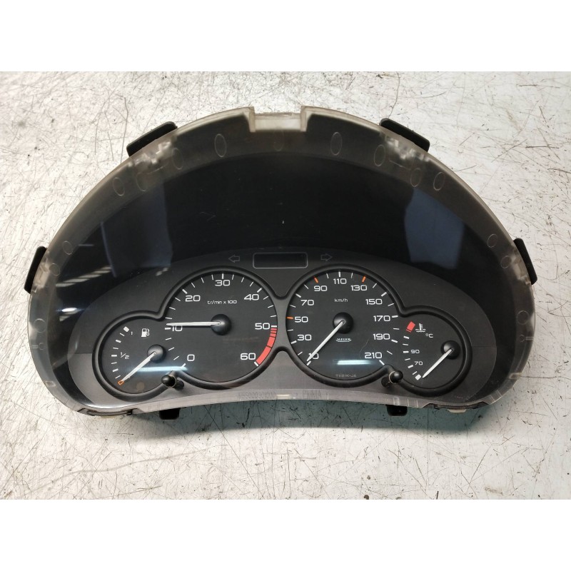 Recambio de cuadro instrumentos para peugeot 206 berlina xt referencia OEM IAM 9651740080  