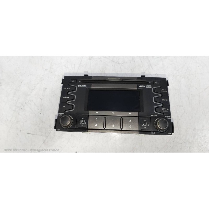 Recambio de sistema audio / radio cd para kia soul diva referencia OEM IAM 961402K400  