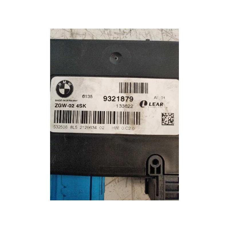 Recambio de modulo electronico para bmw serie 5 lim. (f10) 520d referencia OEM IAM 93231879  