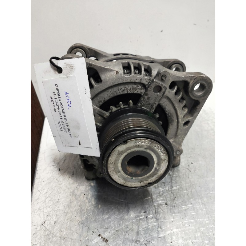 Recambio de alternador para chrysler voyager (rg) 2.5 crd lx referencia OEM IAM   