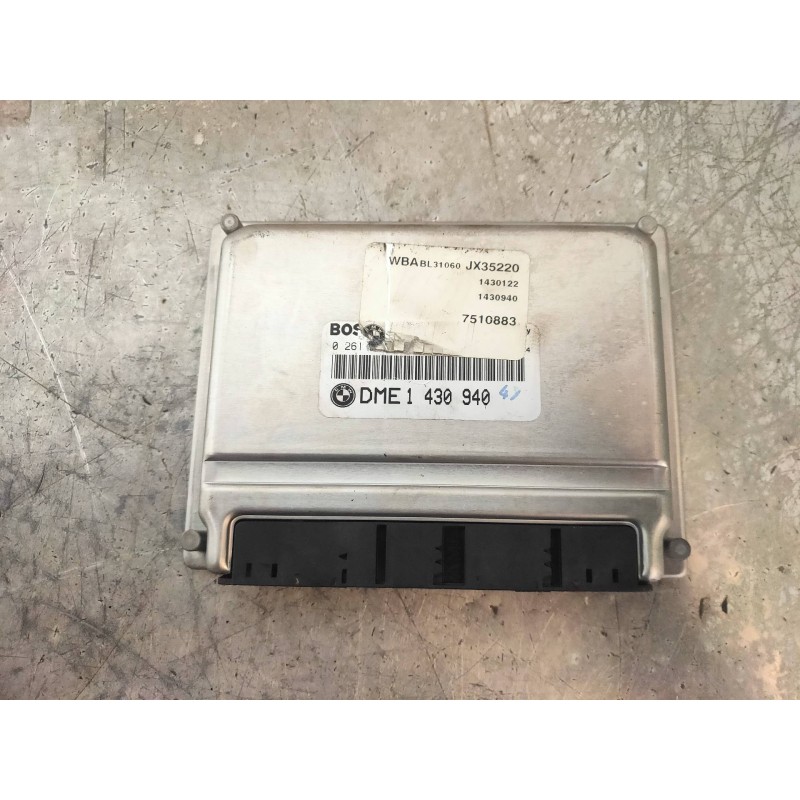 Recambio de centralita motor uce para bmw serie 3 coupe (e46) 318 ci referencia OEM IAM 0261204420 DME1430940 7510883 BOSCH