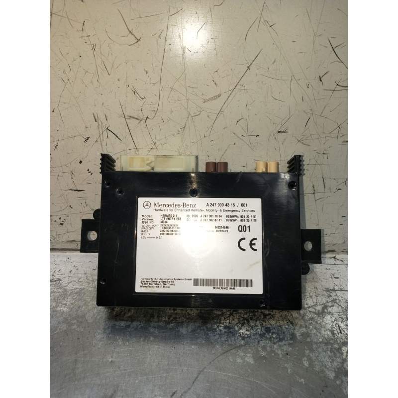 Recambio de modulo electronico para mercedes-benz sprinter iii furgón fwd referencia OEM IAM A2479004315 A2479011804 A2479028711