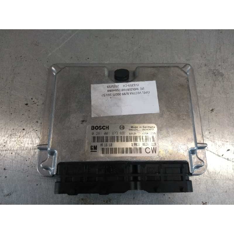 Recambio de centralita motor uce para opel vectra b berlina comfort referencia OEM IAM 0281001873 09136118 CW