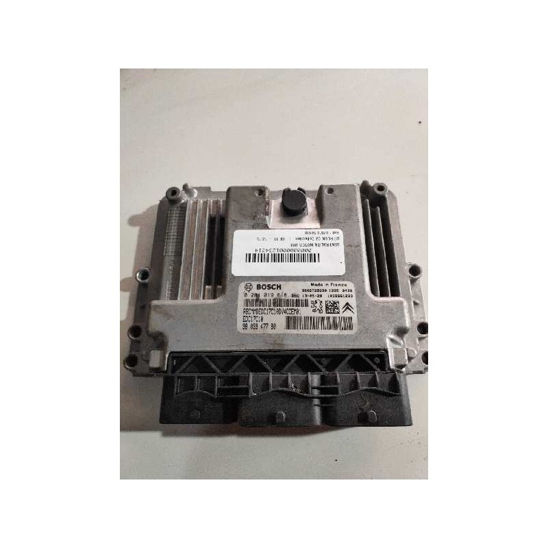 Recambio de centralita motor uce para citroen c3 collection referencia OEM IAM 0281019818 9666729680 9805947780 EDC17C10