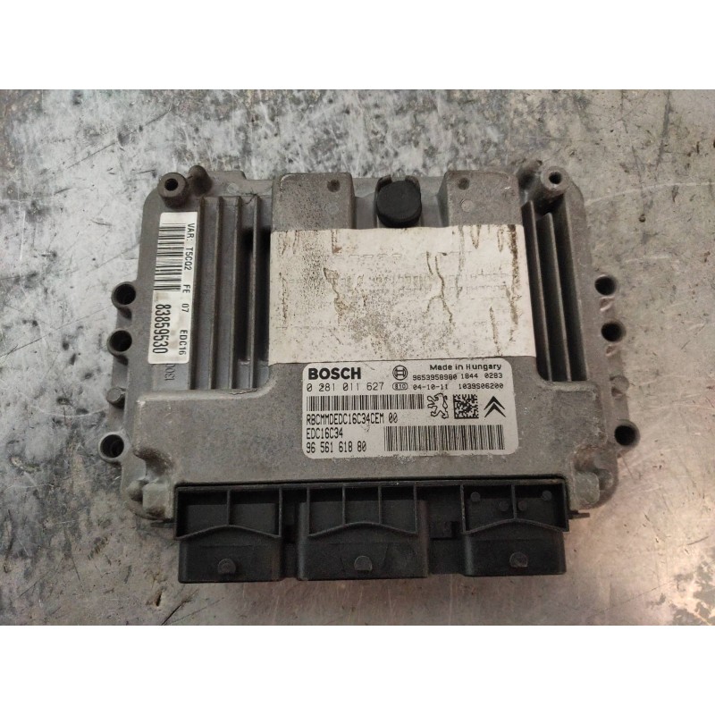 Recambio de centralita motor uce para peugeot 307 break / sw (s1) sw clim plus referencia OEM IAM 0281011627 9656161880 EDC16C34