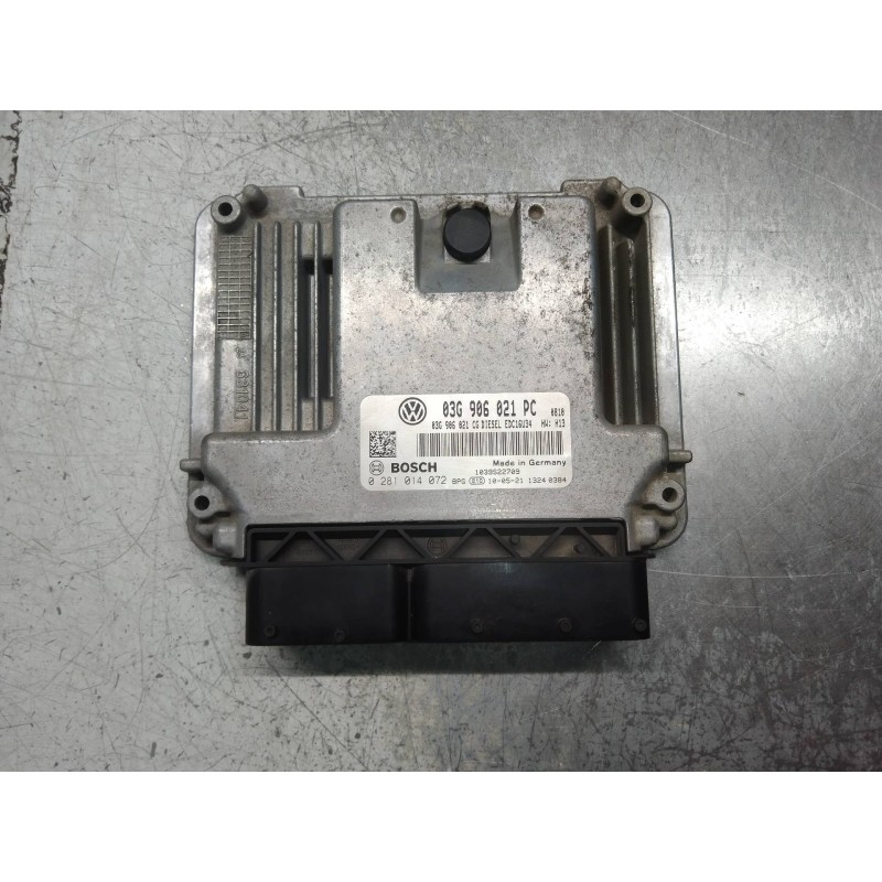 Recambio de centralita motor uce para volkswagen caddy ka/kb (2k) kombi referencia OEM IAM 0281014072 03G906021PC EDC16U34