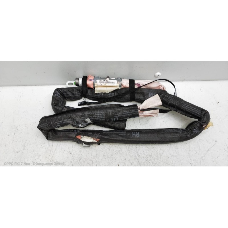 Recambio de airbag cortina delantero derecho para citroen c3 selection referencia OEM IAM 9672465380  