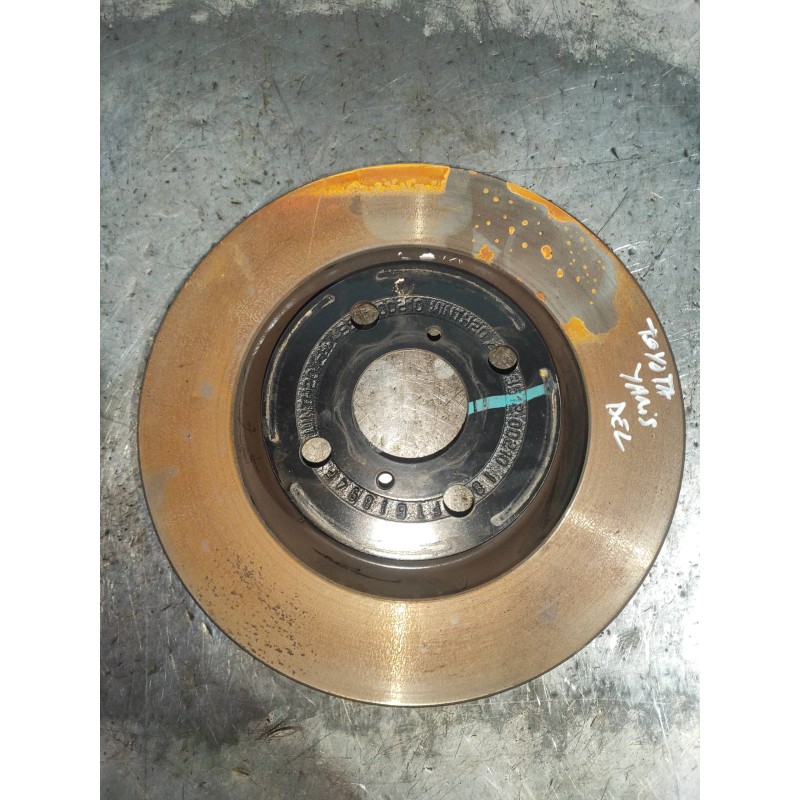 Recambio de disco freno delantero para toyota yaris hsd active referencia OEM IAM   