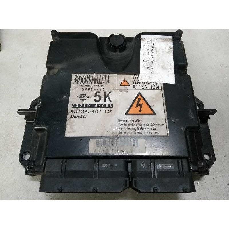 Recambio de centralita motor uce para nissan pathfinder (r51) 2.5 dci xe referencia OEM IAM 237104X05A MB2758004737 5800473 5K