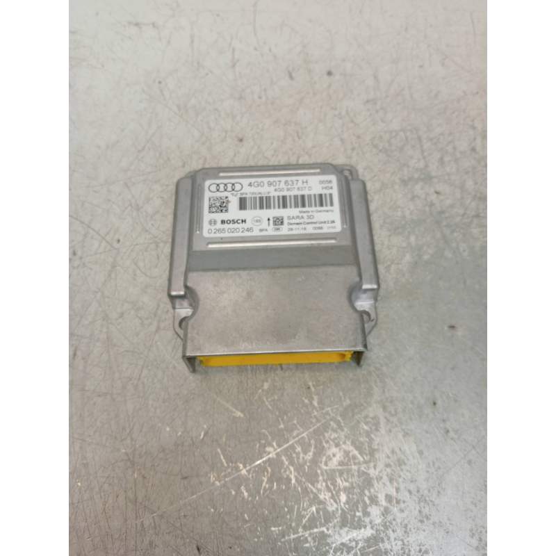 Recambio de centralita airbag para audi a6 avant (4gd) 2.0 tdi ultra referencia OEM IAM 0265020246 4G0907637H 