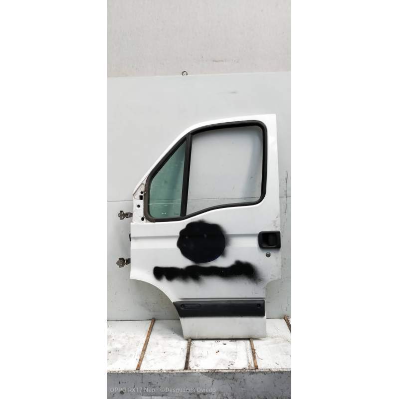 Recambio de puerta delantera izquierda para renault mascott fg 160. 35/55/65 cabina individual referencia OEM IAM   2P