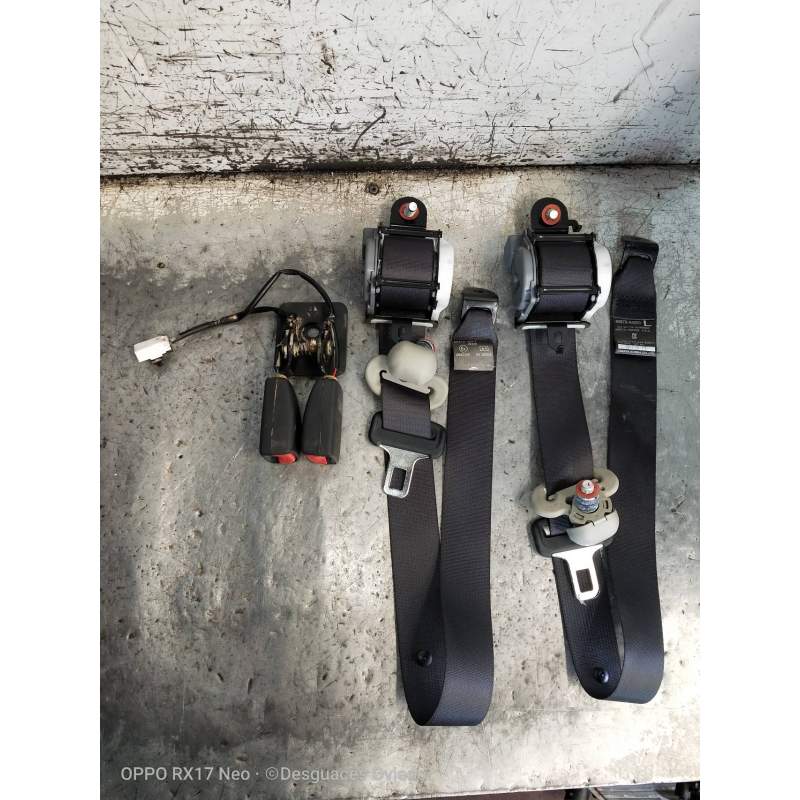 Recambio de juego cinturones trasero para kia carens ( ) business referencia OEM IAM 3 FILA 5P 2013