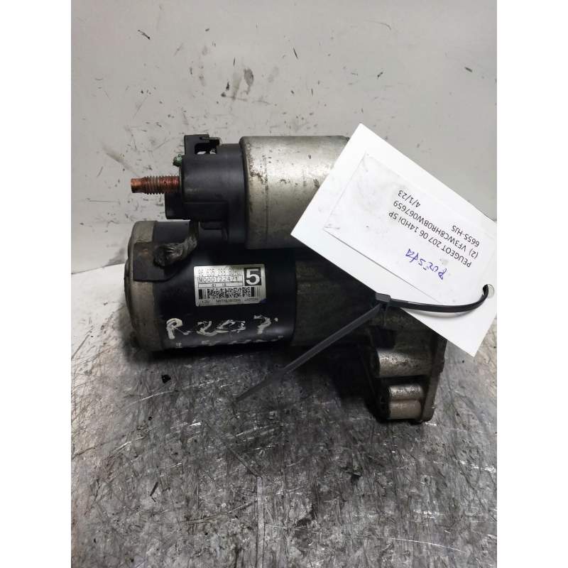 Recambio de motor arranque para peugeot 207 confort referencia OEM IAM 9663528880 14HDI 2009