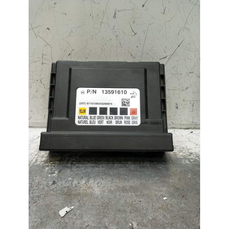 Recambio de modulo electronico para opel astra j sedán 1.6 cdti (69) referencia OEM IAM 13591610  