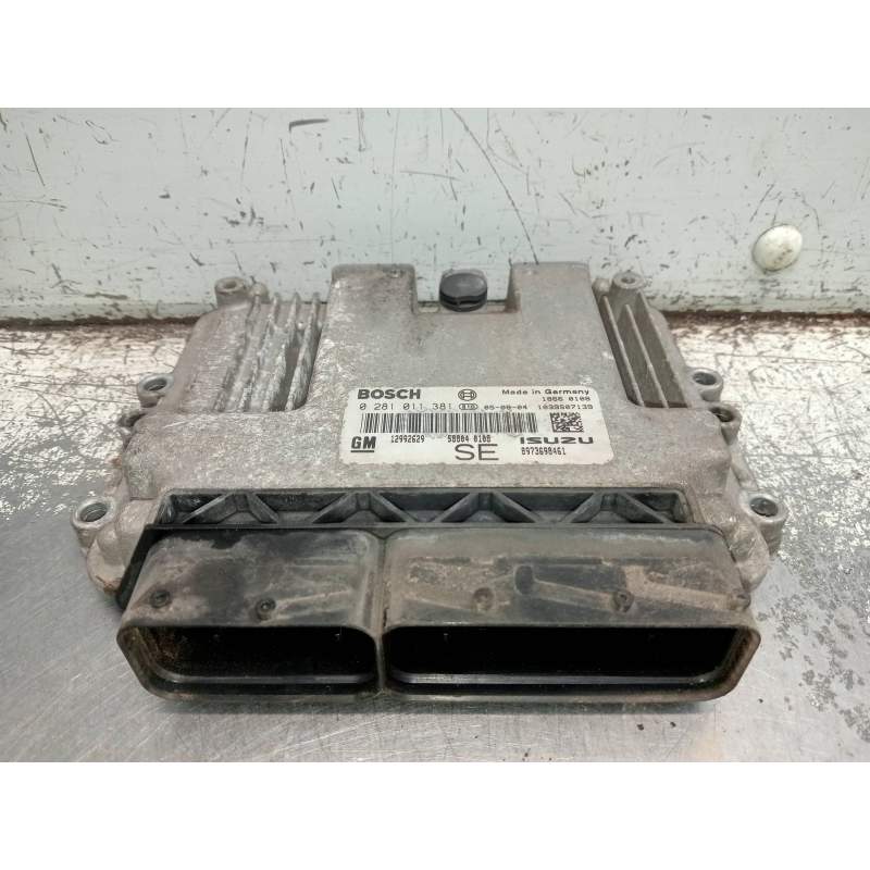Recambio de centralita motor uce para opel astra h berlina cosmo referencia OEM IAM 8973698461 0281011381 12992629