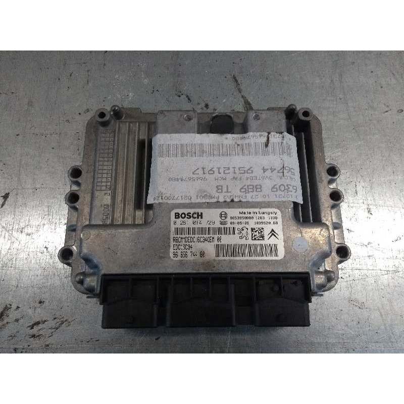 Recambio de centralita motor uce para peugeot 3008 premium referencia OEM IAM 0281014729 9665674480 EDC16C34