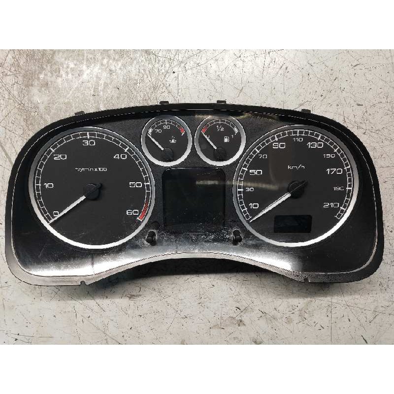 Recambio de cuadro instrumentos para peugeot 307 (s1) xr clim plus referencia OEM IAM P9647538480 216747776 NS50746869