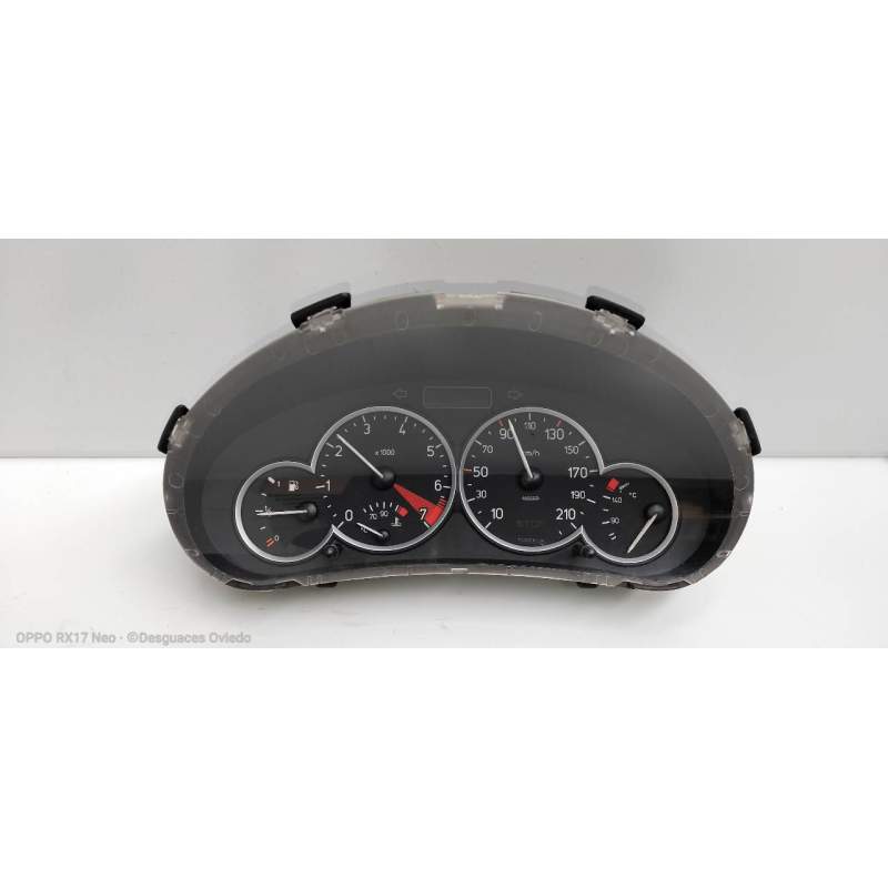 Recambio de cuadro instrumentos para peugeot 206 berlina gti referencia OEM IAM 9648838680  