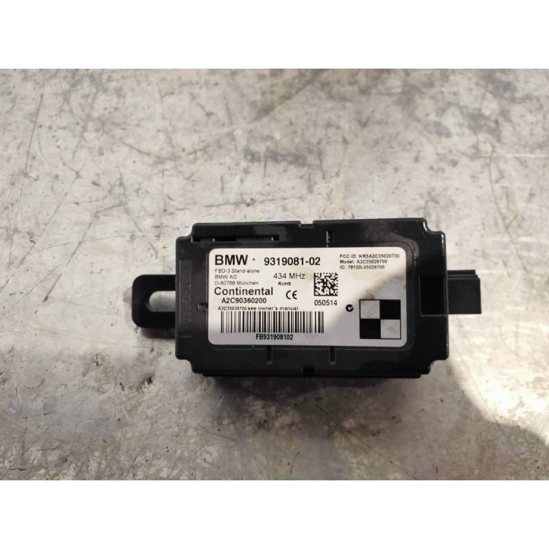 Recambio de modulo electronico para bmw serie 3 gran turismo (f34) 320d xdrive referencia OEM IAM 931908102 A2C90360200 CONTINEN