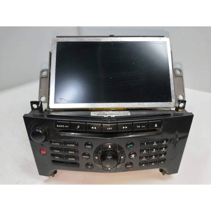 Recambio de sistema navegacion gps para peugeot 607 (s2) titanio pack referencia OEM IAM 96563012TP  2004