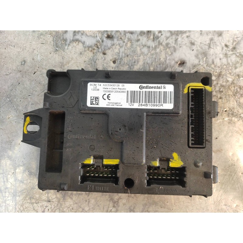 Recambio de modulo electronico para dacia lodgy ambiance referencia OEM IAM 284B10990R A2C53430128 BCMT4