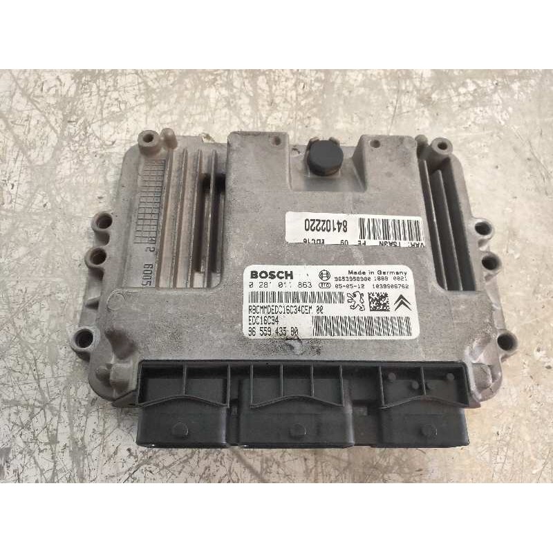 Recambio de centralita motor uce para peugeot 307 (s1) xr clim plus referencia OEM IAM 0281011863 9655943580 EDC16C34