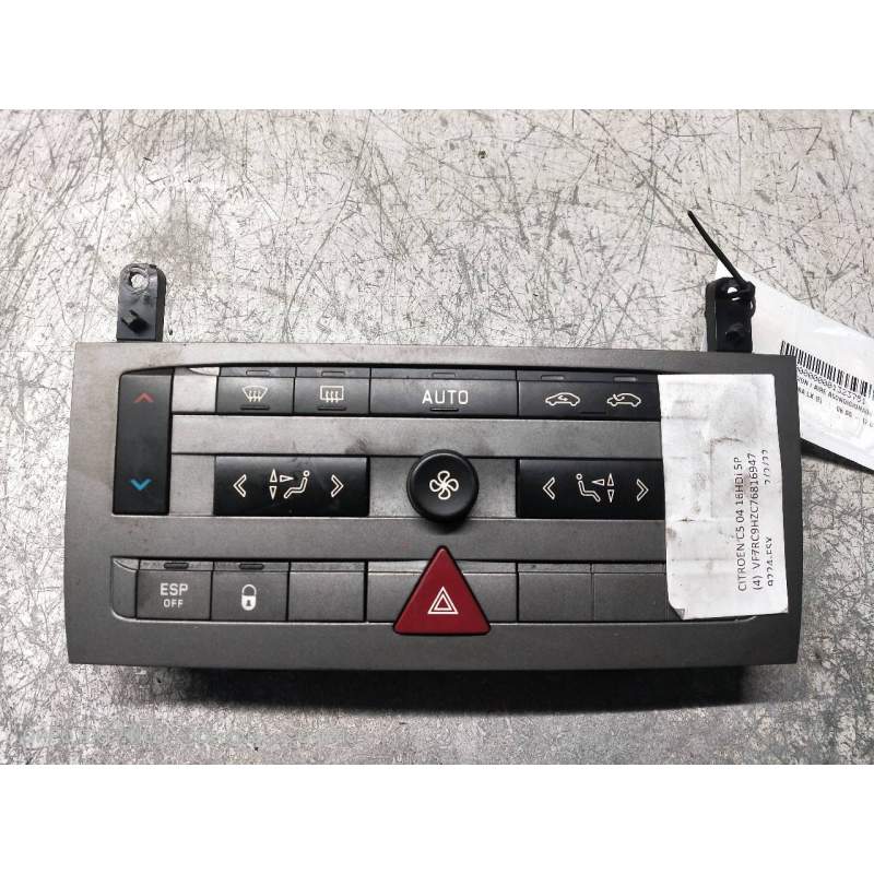 Recambio de mando calefaccion / aire acondicionado para citroën c5 berlina lx (e) referencia OEM IAM 96573328  