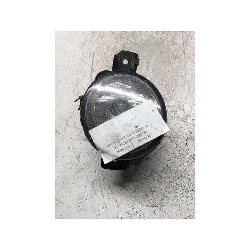 Recambio de faro antiniebla derecho para renault vel satis (bj0) expression referencia OEM IAM   