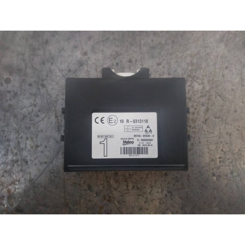 Recambio de modulo electronico para citroen c1 urban ride referencia OEM IAM 897400H030D S000050887 