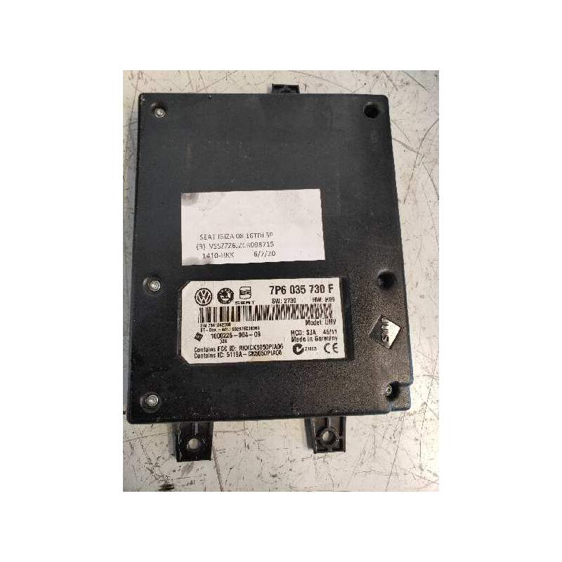 Recambio de modulo electronico para seat ibiza (6j5) 1.6 tdi referencia OEM IAM 79P0035730F  