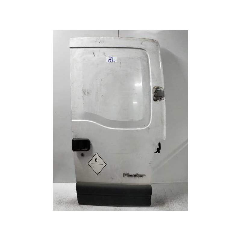 Recambio de puerta trasera derecha para renault master ii phase 2 caja cerrada referencia OEM IAM CIEGA  1998
