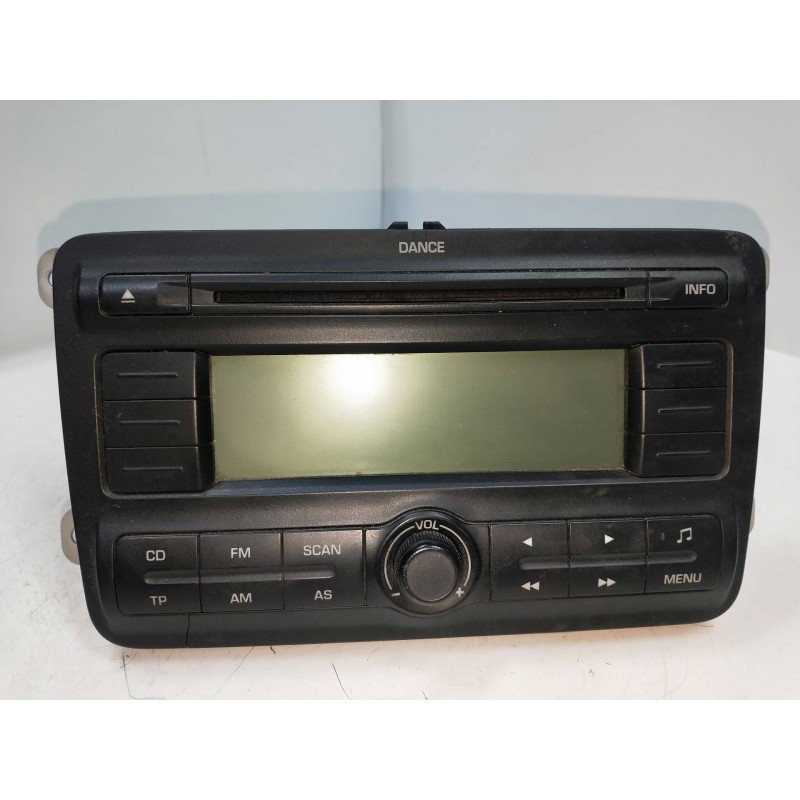 Recambio de sistema audio / radio cd para skoda fabia (5j2 ) 1.4 tdi referencia OEM IAM 5J0035161A  