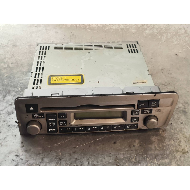 Recambio de sistema audio / radio cd para honda civic berlina 5 (eu7/8) 1.7 ctdi es referencia OEM IAM 39101S6AB010M1  