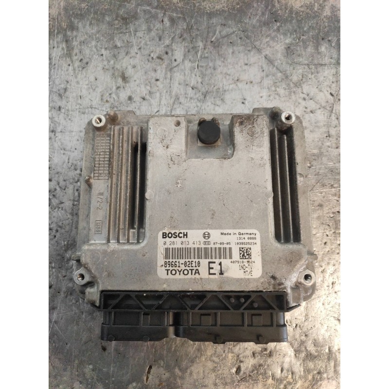 Recambio de centralita motor uce para toyota corolla (e15) luna referencia OEM IAM 0281013413 8966102E10 