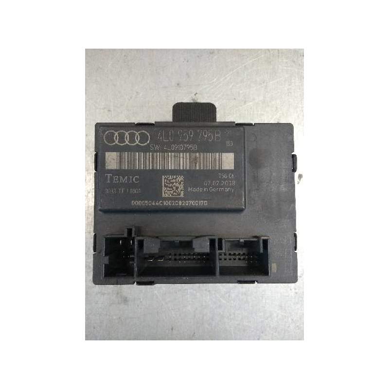 Recambio de centralita cierre para audi q7 (4l) 4.2 v8 32v tdi biturbo referencia OEM IAM 4L0959795B TRA IZDO 4L0910795B 