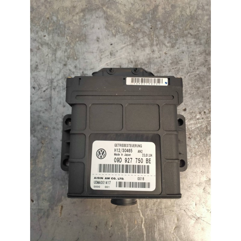 Recambio de centralita cambio automatico para volkswagen touareg (7la) tdi r5 referencia OEM IAM 09D927750BE  