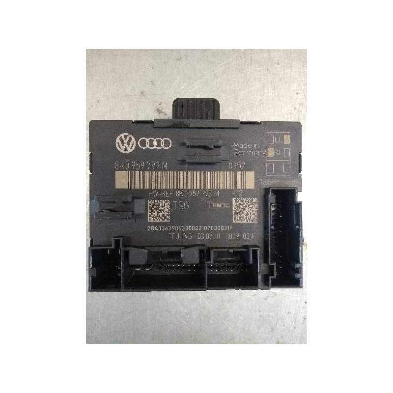 Recambio de centralita cierre para audi a4 avant (8k5) (2008) básico referencia OEM IAM 8K0959792M DEL DCHA 2008